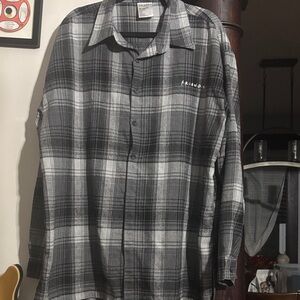 FRIENDS Black and White Plaid Casual Shirt